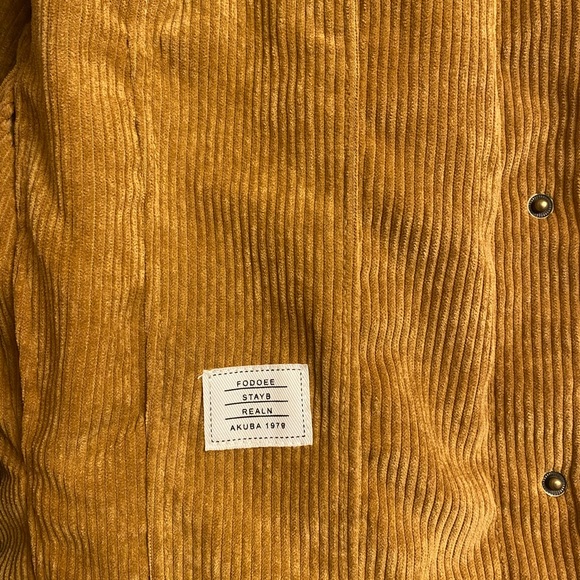 Warm fur winter, corduroy, unisex jacket - Picture 5 of 9